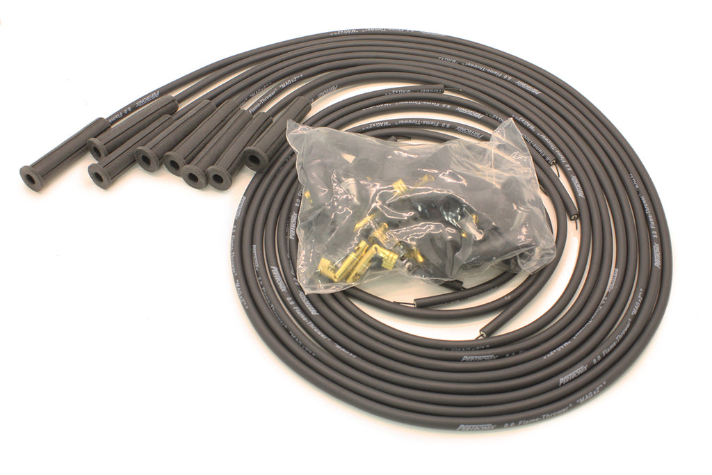 PERTRONIX IGNITION 808280 8MM Universal Wire Set - Black