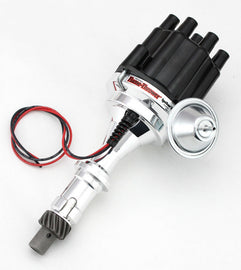 PERTRONIX IGNITION D120700 Pontiac V8 Billet Distributor w/Black Cap