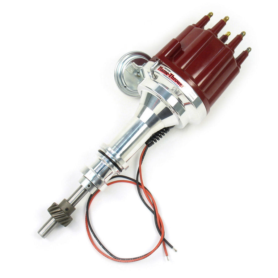PERTRONIX IGNITION D130711 SBF Billet Distributor w/Red Male Cap