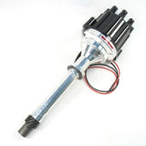 PERTRONIX IGNITION D200800 Chevy V8 Billet Marine Dist. w/Blk Cap
