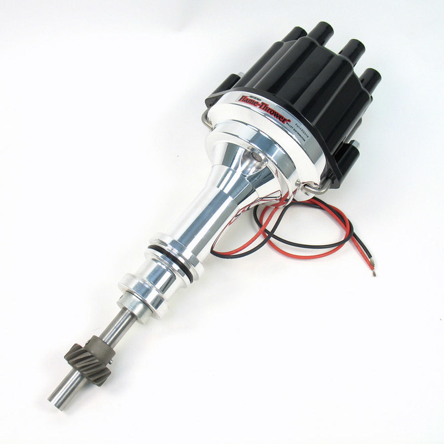 PERTRONIX IGNITION D231800 SBF Billet Marine Dist. w/Black Cap - 351W