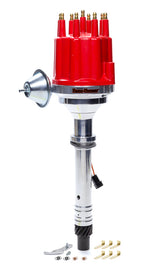 PERTRONIX IGNITION D300711 Billet Distributor Chevy V8 - Red Male Cap