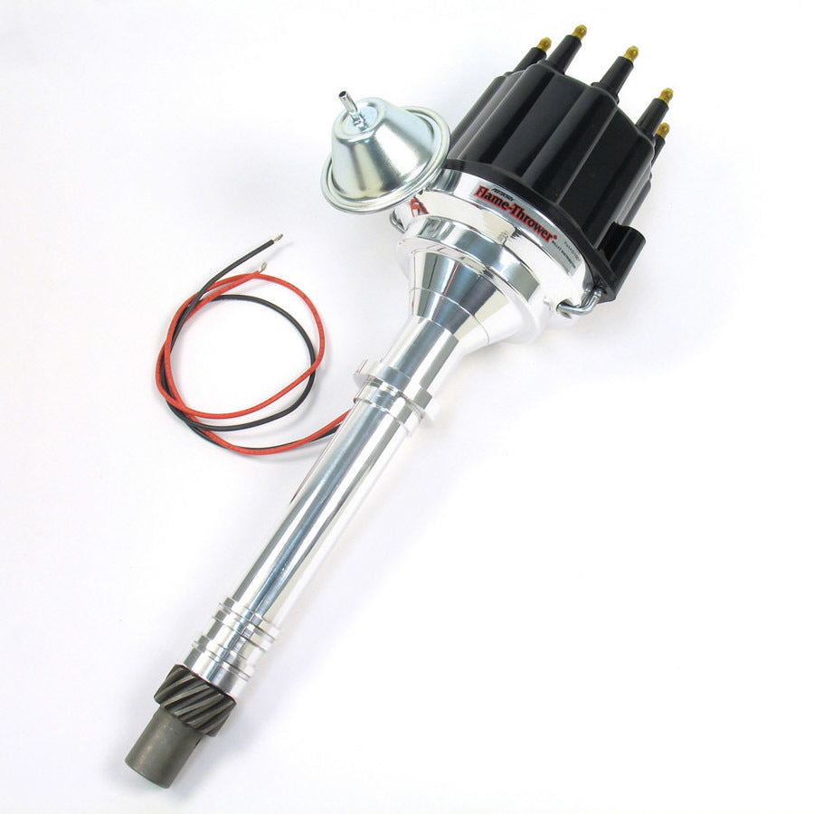 PERTRONIX IGNITION D7100710 SBC Ignitor III Dist. w/Vac Adv. & Blk Cap