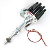 PERTRONIX IGNITION D7130700 SBF Ignitor III Dist. w/Blk Cap & Vac Advance