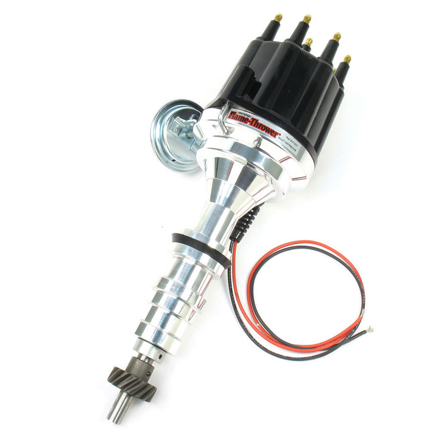 PERTRONIX IGNITION D7133710 BBF FE Ignitor III Dist. w/Vac Adv. & Blk Cap