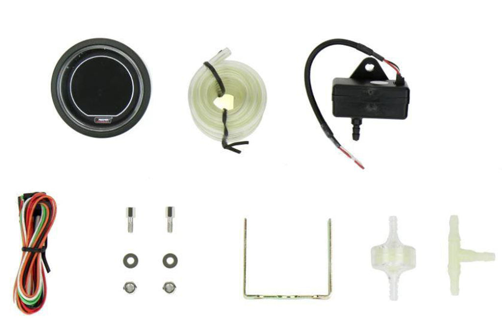 PROSPORT GAUGES 216EVOBO.PSI Gauge EVO Boost w/Sender Red / Blue