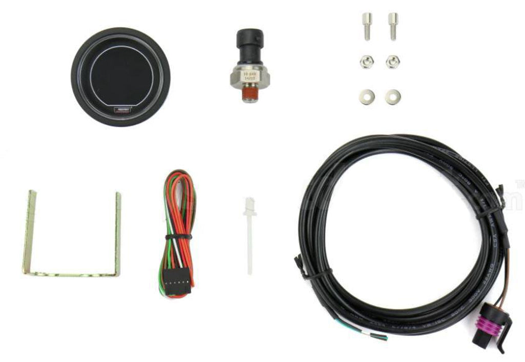 PROSPORT GAUGES 216EVOWGEFP.PSI Gauge EVO Fuel Pressure w/Sender White / Green