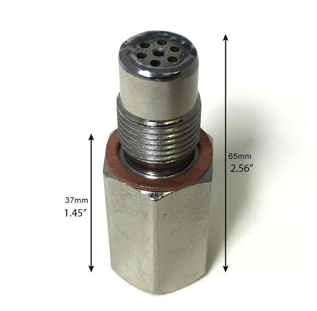 PROSPORT GAUGES PSO2CEL Sensor Extension O2 Mini Catalytic Converter
