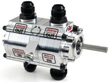 Load image into Gallery viewer, PETERSON FLUID 04-2496-HEX Peterson Fluid 04-2496-HEX Oil Pump for R4 Dry Sump Systems, 2-Stage Reverse Rotation with Front Pressure