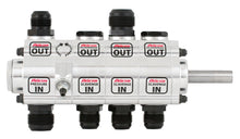 Load image into Gallery viewer, PETERSON FLUID 04-4064-HEX Peterson Fluid 04-4064-HEX 4-Stage R4 Dry Sump Oil Pump with 1.2 in Pressure and 1.4 in Scavenge, Driver Side Aluminum Design