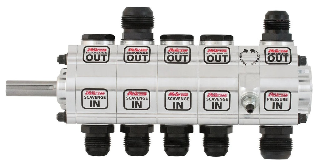 PETERSON FLUID 04-5076 Oil Pump 5 Stage R/S w/ Drive