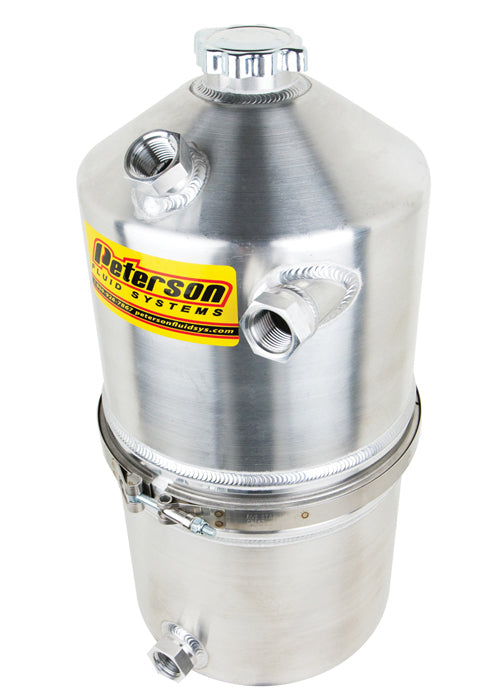 PETERSON FLUID 08-0013 Dry Sump Tank 5 Gal Single Scavenge