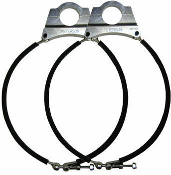 PETERSON FLUID 08-0106 Mount Brackets Late Mod. Pair