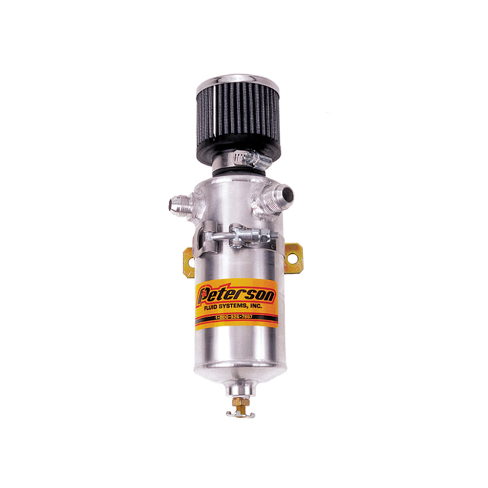 PETERSON FLUID 08-0410 Remote Breather Can W/2 Fittings