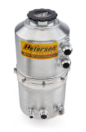 PETERSON FLUID 08-0786 Peterson Fluid 08-0786 2.3-Gallon Dual Scavenge Dry Sump Oil Tank