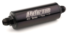 PETERSON FLUID 09-0432 Peterson Fluid -12 Inline Oil Filter 75 Micron with Bypass for Reliable Engine Protection