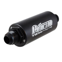 Load image into Gallery viewer, PETERSON FLUID 09-0621 Fuel Filter -8an 100 Micro Black