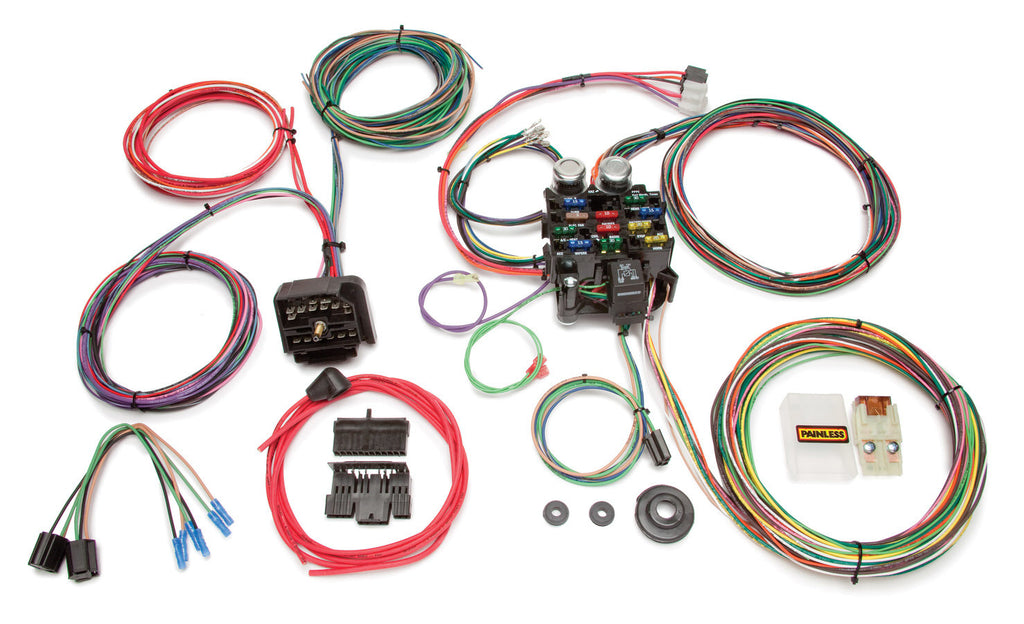 PAINLESS WIRING 10106 Wiring Harness CJ6 7Jeep w/Keyed Column&Bulkhead
