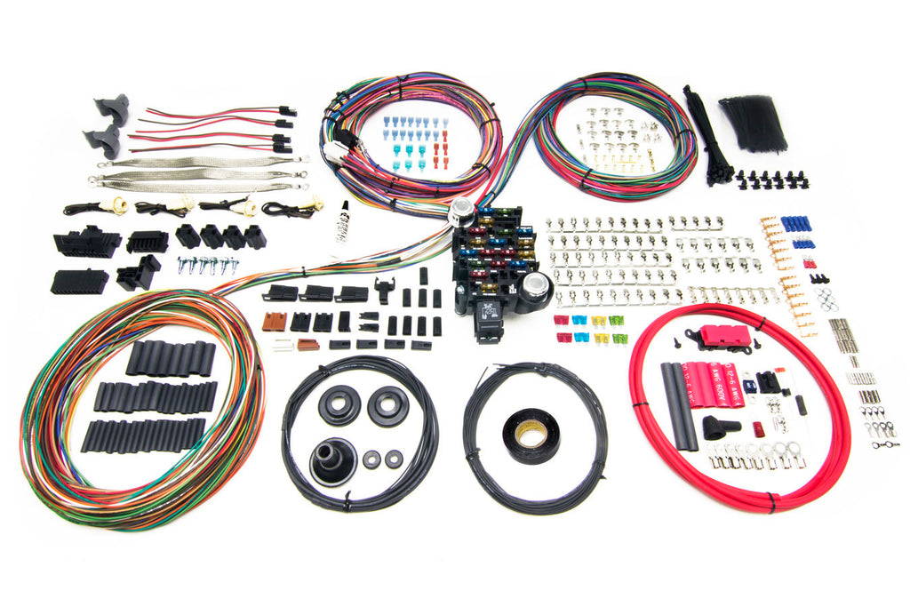 PAINLESS WIRING 10412 25 Circuit Harness - Pro Series Key In Dash