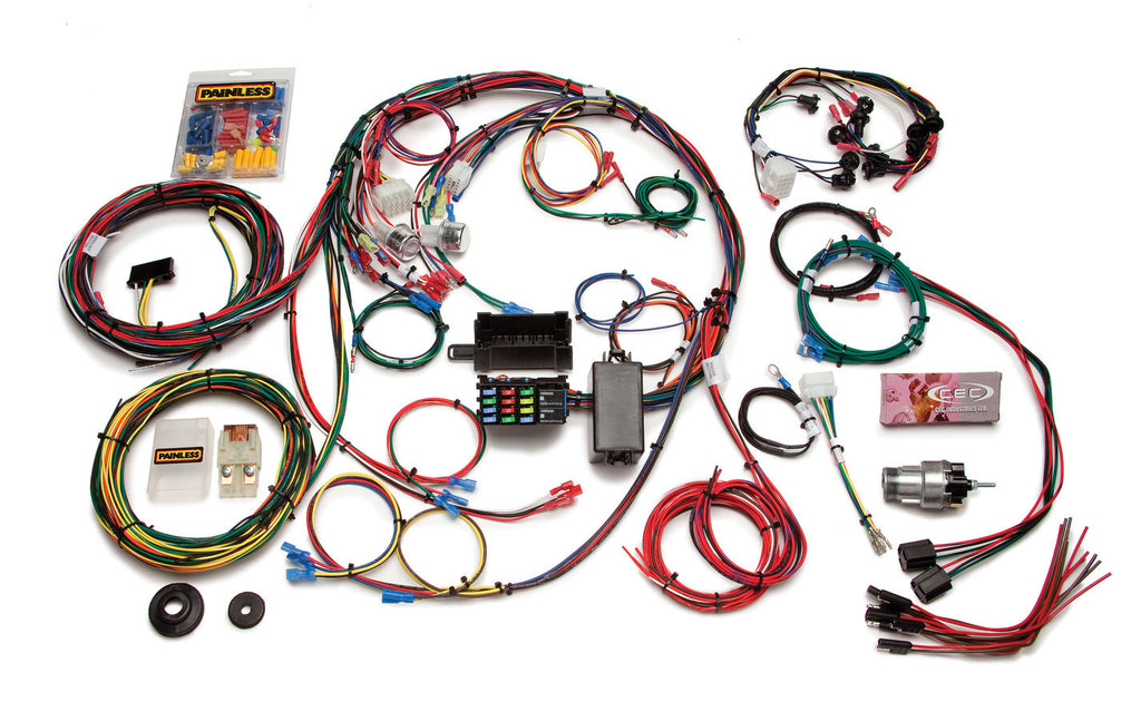 PAINLESS WIRING 20121 1967-68 Mustang Chassis Harness 22 Circuits