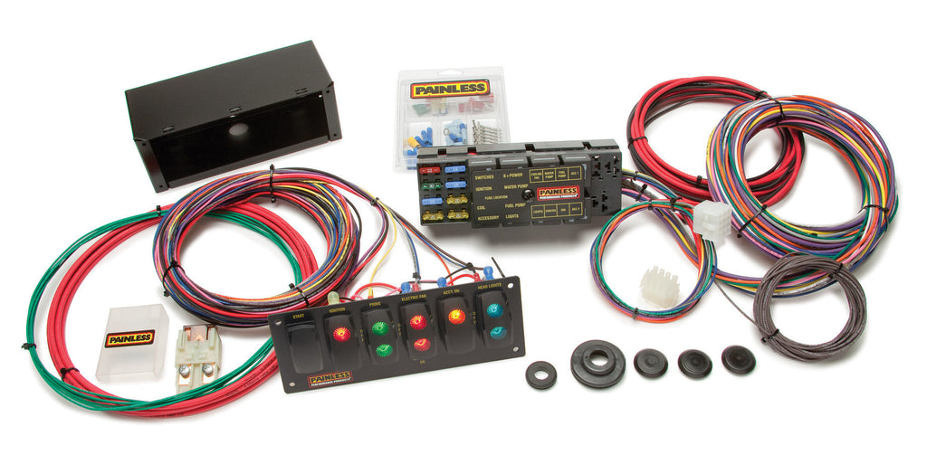PAINLESS WIRING 50005 10 Circuit Race Car Wiring Harness