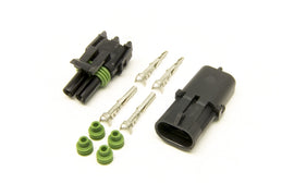 PAINLESS WIRING 70402 2 Circuit Male & Female Weatherpack Kit (1 ea.)