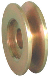 POWERMASTER 111 Pulley 1-V Yellow Zinc 2-3/8in OD