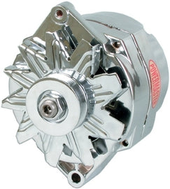 POWERMASTER 37293 Chrome Delco 150amp Alternator 1 Wire