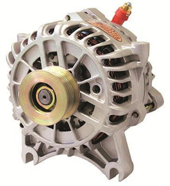 POWERMASTER 47795 200amp Alternator Ford 6G Style Natural Finish