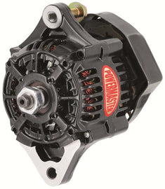 POWERMASTER 8182 Mini Denso 75amp Race Alternator Black