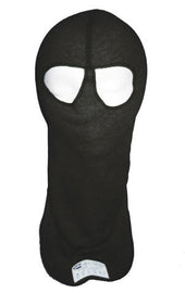 PXP RACEWEAR 1422 Head Sock Black Dual Eyeport 2 Layer