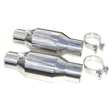 PYPES PERFORMANCE EXHAUST CVM11K Catalytic Converter Kit Pair 2.5in Hi Flow