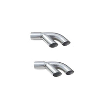 Load image into Gallery viewer, PYPES PERFORMANCE EXHAUST EVT10 Exhaust Tip Splitters 2.5in to Dual 2.25in