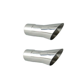 PYPES PERFORMANCE EXHAUST EVT34 68-72 2.5in Olds 442 Trumpet Exhaust Tips