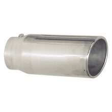 Load image into Gallery viewer, PYPES PERFORMANCE EXHAUST EVT405 Exhaust Tip 4in x 5in 12in L Polished Bolt-on