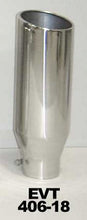 Load image into Gallery viewer, PYPES PERFORMANCE EXHAUST EVT406-18 Exhaust Tip 4in x 6in 18in L Polished Bolt-on
