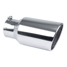 PYPES PERFORMANCE EXHAUST EVT406 Exhaust Tip 4in x 6in 12in L Polished Bolt-on