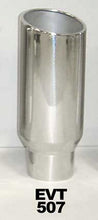 Load image into Gallery viewer, PYPES PERFORMANCE EXHAUST EVT507 Exhaust Tip 5in x 7in 18in L Polished Weld-on