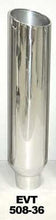 Load image into Gallery viewer, PYPES PERFORMANCE EXHAUST EVT508-36 Exhaust Stack 5in x 8in 36in L Polished