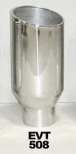 Load image into Gallery viewer, PYPES PERFORMANCE EXHAUST EVT508 Exhaust Tip 5in x 8in x 18in Rolled Pol. Weld-on