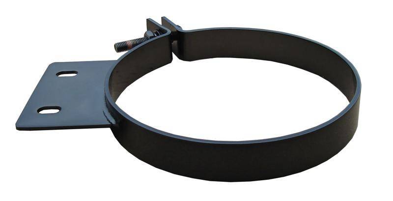 PYPES PERFORMANCE EXHAUST HSC007B Black Stack Clamp Stain less 7in