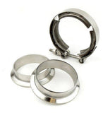PYPES PERFORMANCE EXHAUST HVB30 3in V-Band Clamp Flange 304 Stainless