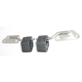 PYPES PERFORMANCE EXHAUST MHV6 Mustang Muffler Hangers Stainless Steel (PR)