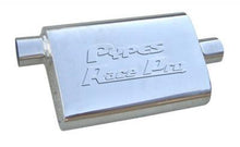 Load image into Gallery viewer, PYPES PERFORMANCE EXHAUST MVR19S Race Pro Muffler 3in Offset/Center Stainless