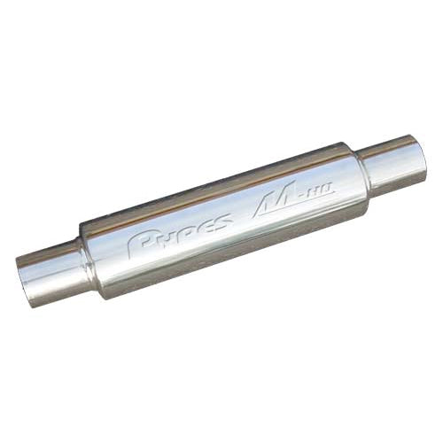PYPES PERFORMANCE EXHAUST MVR203S Race Muffler 3in Round Case Each