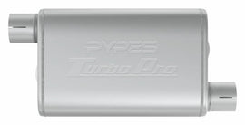 PYPES PERFORMANCE EXHAUST MVT16 Turbo Pro Muffler 3.0in Offset In/Out