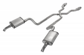 PYPES PERFORMANCE EXHAUST SCC910SE Pypes Performance Exhaust SCC910SE Street Pro Header-Back Exhaust System for 1975-1980 Chevy Corvette
