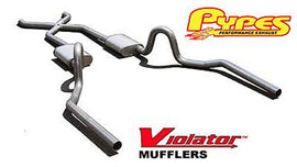 PYPES PERFORMANCE EXHAUST SGA10V 64-72 GM A-Body Cross member Back Exhaust Kit
