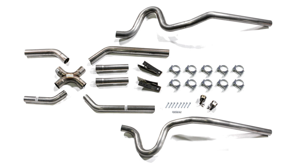 PYPES PERFORMANCE EXHAUST SGA10 64-72 GM A-Body 2.5in Crossmember Back Exhaust