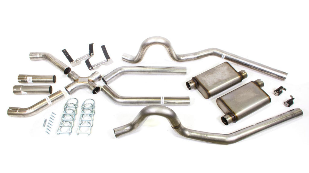 PYPES PERFORMANCE EXHAUST SGA13R 64-72 GM A-Body 3in Exhaust System